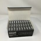 10 taśm kasetowych serii Maxell C90 uszczelnionych o niskim poziomie hałasu / wysokiej wydajności