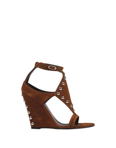 Sandalias de gamuza Giuseppe Zanotti Taline marrón, tallas 37/UK4 y 38/UK5 - NUEVAS CON ETIQUETAS, £890 - Imagen 1 de 12