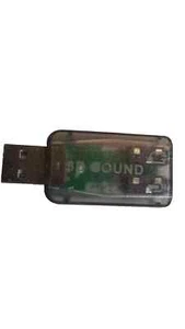 5.1USB to 3.5mm mic headphone Jack Stereo Headset 3D Sound Card Audio Adapter PC - Picture 1 of 2