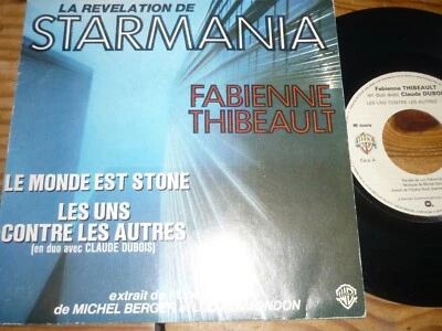 45t sp FABIENNE THIBAULT  - STARMANIA Les uns contre les autres  - Photo 1/2