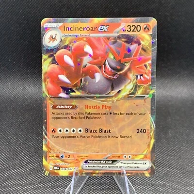 Incineroar ex 034/162 Sv05: Temporal Forces Holo - Image 1 of 2
