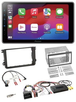 Pioneer Lenkrad USB DAB Bluetooth 2DIN Autoradio für VW T5 Golf Tiguan Touran 20 - Bild 1 von 4