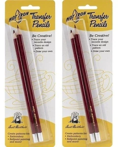 Hot Iron Transfer Pencils 2/Pkg (2 Pack) - Picture 1 of 1