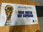 Michelob Ultra FIFA World Cup Banner 60x36 Beer Bar Decor | Soccer Wall Decor |