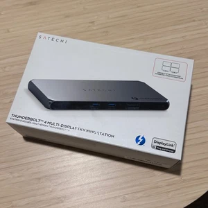 Satechi Thunderbolt 4 Dock 100W zeigt und lädt bis zu 4 Monitore - Bild 1 von 7