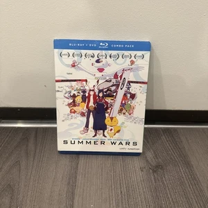 Summer Wars Anime Movie Blu-ray/DVD Combo Pack (Funimation, 2009) with Slipcover - Picture 1 of 7