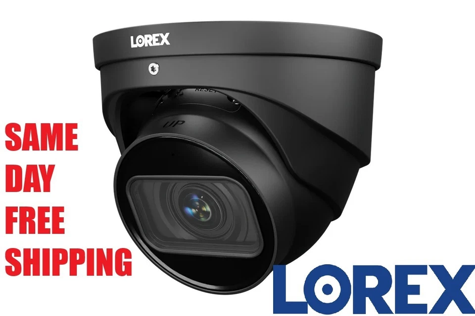 Cámara IP torreta domo Lorex 4K LNE95MD zoom varifocal motorizado audio 4X zoom Foto 1 de 4