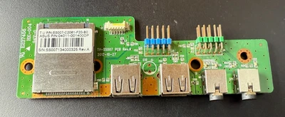 Asus Essentio CM6730 Frontplatte mit Audio, 2 USB und SD-Slot 04011-001400DP - Bild 1 von 4