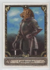2001 Culdcept Second Dreamcast Game Insert Promo Leoknight #009 0cp0