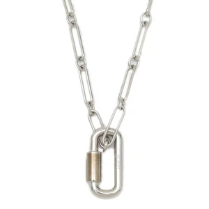 Collar largo HERMES Curiosite plata Bp - Imagen 1 de 4