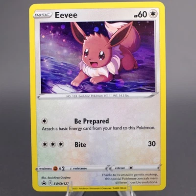 Eevee SWSH127  Promo SWSH: Sword & Shield Promo Cards NM - Image 1 of 2
