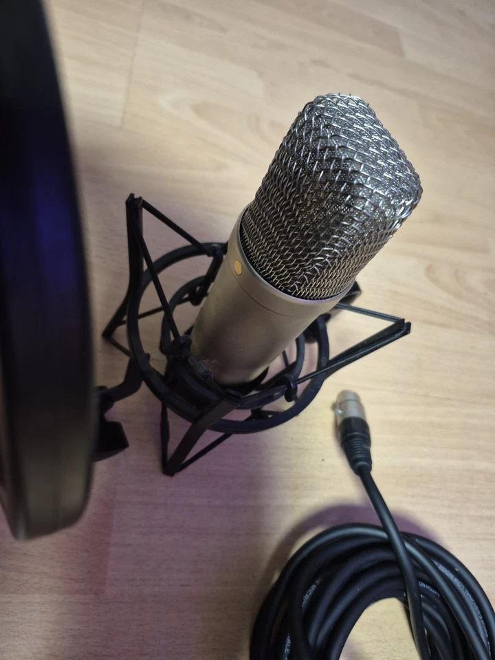 Rode NT1-A Kit Kondensator-Mikrofon Set mit Spinne, Popschutz - Bild 1 von 4