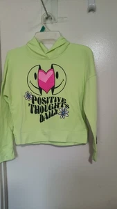 JUSTICE GIRLS PULLOVER HOODIE LONG SLEEVES SIZE M (10) - Picture 1 of 4