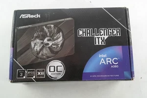 ASRock Intel Arc A380 Challenger ITX OC 6GB GDDR6 Graphics Card - Picture 1 of 9