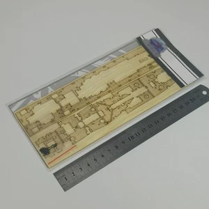 1/700 HMHS Britannic Warship Wooden Deck Detail-up Kit for Hobby Boss 83422r9zo - Picture 1 of 10