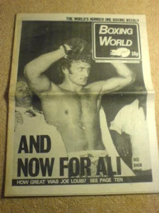 BOXING WORLD - 5 Dec 1972 - BUGNER - Picture 1 of 1