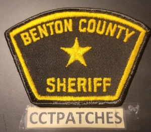 BENTON COUNTY, OREGON SHERIFF SHOULDER PATCH OR - Picture 1 of 2