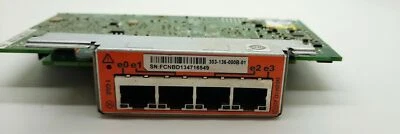 EMC 303-136-000B-01 4-Port GbE ISCSI IO Module for VNXe3100 3150 - Image 1 of 4
