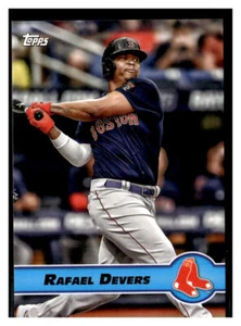 2022 Topps UK Edition #PG-11 Rafael Devers Merlin Premier Gold Redux Red Soxs - Foto 1 di 2