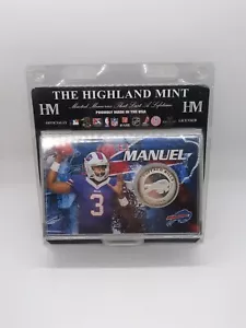 The Highland Mint Buffalo Bills Memorabilia Coin E.J. Manuel - Picture 1 of 7