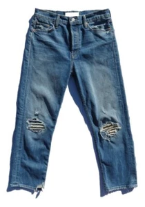 MOTHER US Damen 29 8 Pray For Hidden Gems THE TOMCAT Crop Straight Leg Jeans - Bild 1 von 8