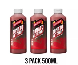 Crucial Tomato Ketchup 500 ML 3 Pack - Picture 1 of 2