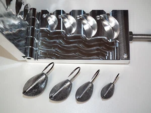 Molde de plantilla Banana NC de agua salada 1,2,3,4 oz 32824 CNC aluminio Tog Sheepshead EE. UU. 2 - Imagen 1 de 8