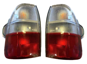 PAIR / SET REAR TAIL LIGHT LAMPS OUTER fits for MITSUBISHI L200 2002-2005 - Picture 1 of 13