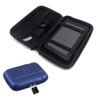5.2 inch GPS Carrying Case Hard Shell Zipper Cover for TomTom / Garmin /Sat/ Nav - Image 1 of 4