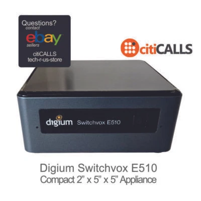 Sangoma 1ASE510000LF Digium Switchvox E510 Asterisk Appliance New - Complete - Image 1 of 3