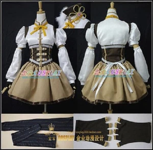 Puella Magi Madoka Magica Mami Tomoe Cosplay Costume - Picture 1 of 7