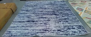 GREY / NAVY 8'-0" x 10'-0" Flaw in Rug, Reduced Price 1172769943 ALA768B-8 - Picture 1 of 4
