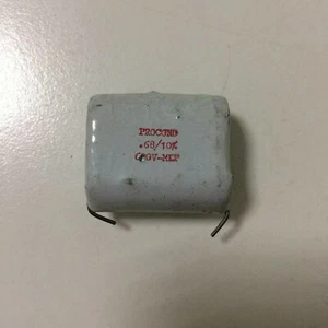 LOTTO 217 PZ CONDENSATORI POLIESTERE 680 KPF 630 V .68/10 PROCOND- 25x20x8 mm - Imagen 1 de 2