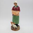 Royal Doulton Figurine | The Farmers Wife | H N 2069 | Feeding Chickens