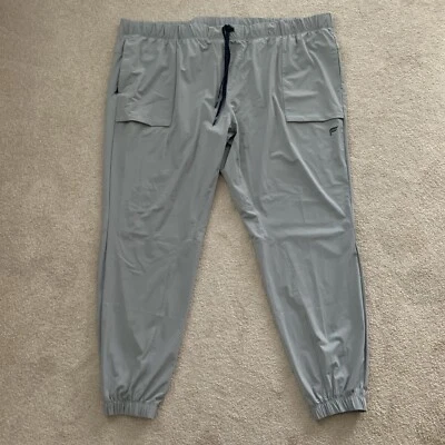 Fabletics "The One Jogger" Gray Nylon Athletic Pants Joggers Plus 4x - Image 1 of 4