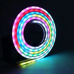 Full Color RGBIC Neon Rope WS2812B Pixel LED Strip Light Addressable Waterproof - Picture 1 of 12