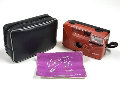 Vintage Haking Vision IE 35Mm Kamera Rot Japan Retro BB676 - Bild 1 von 4