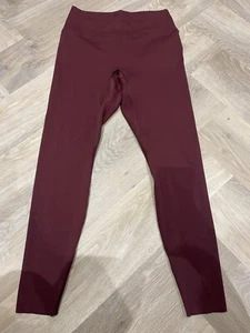 H&M Sports Move Leggings Gr. L (14-16) Burgund SoftMove™ High Waist UVP 28£ - Bild 1 von 5