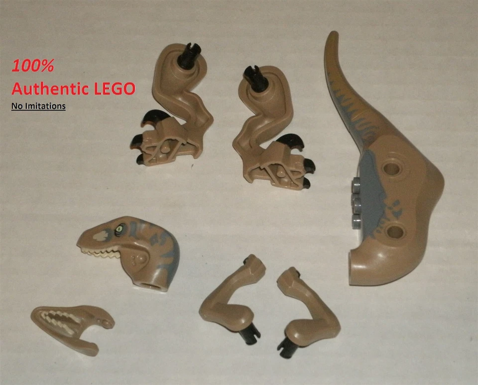 LEGO NEW Authentic Jurassic World Velociraptor (1x) 76961 Minifigure - Image 1 of 1