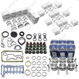 Engine Overhaul Pistons Seals Kit 11:1 For BMW 325i 525i Z4 E90 E60 E89 N52 2.5L - Picture 1 of 9