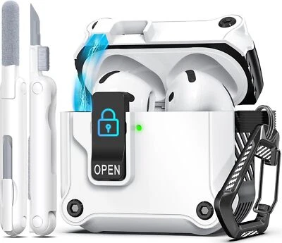 Funda Compatible con AirPods 4ta Generación con Soporte para Teléfono, Protección Completa contra Caídas Foto 1 de 4