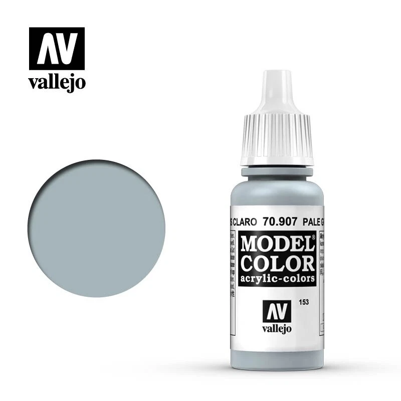 Vallejo MODEL COLOR PALE GREY BLUE N°153 ml17- 70907
