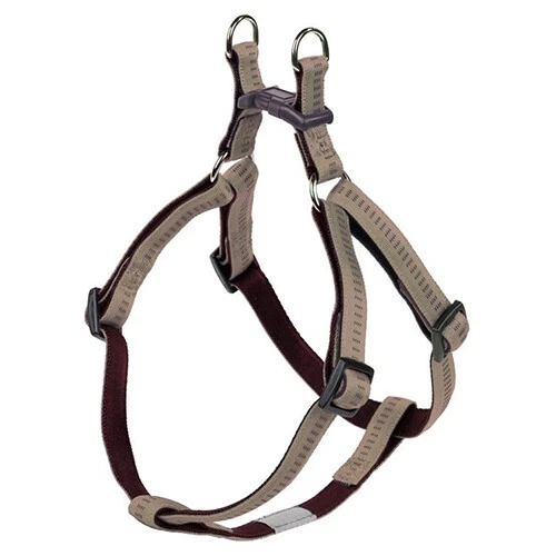 Nobby Soft Grip Geschirr beige/chocolate für Hunde verstellbar und bequem - Bild 1 von 1