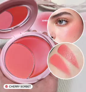 Sheglam Cheek 2 Cheek Cream & Powder Blush Duo CHERRY SORBET Brand New Authentic - Picture 1 of 5
