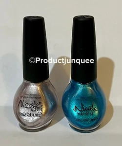 Nicole by OPI Nail LOT Of 2 HTF Shades Miss Independent & Diva Into The Pool - Picture 1 of 12