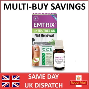 Emtrix Nail Renewal with Tea Tree Oil 10ml | Healthy Nail Growth & Strengthener