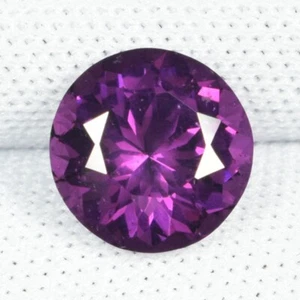 2,34 ct TOP LUSTROSO D MEJOR / RODOLITA NATURAL GRANATE PÚRPURA - Redondo Ver Vdo PU - Imagen 1 de 3
