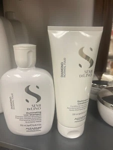 Alfaparf Semi Di Lino Diamond Illuminating Low Shampoo & Conditioner Set - Picture 1 of 1