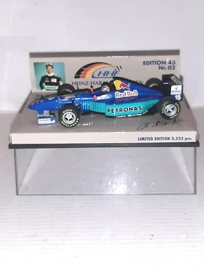 FORD SAUBER RED BULL 1996 H.HARALD FRENTZEN 511 964385 MINICHAMPS 1/43 - Immagine 1 di 2