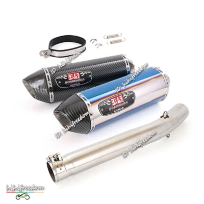 Sistema de escape 51 mm puntas silenciador conexión tubo medio para Suzuki GSXR1000 2005-2006 Foto 1 de 4